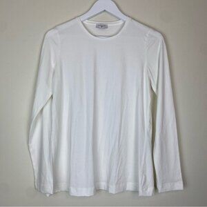 MONNALISA White Long Sleeve White Shirt Large